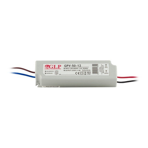 Zasilacz LED GPV-50-12 | 12V 4A 48W IP67