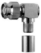 TNC wtyk zagniatany kątowy na H1000/CNT400/RG8