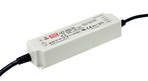 Zasilacz Mean Well LPF-40D-12 | 40W 12V 3.3A IP30 1~10VDC PWM