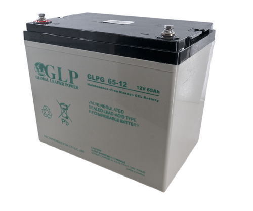 Akumulator GEL VRLA GLPG 65-12 | 12V 65Ah gwint M6