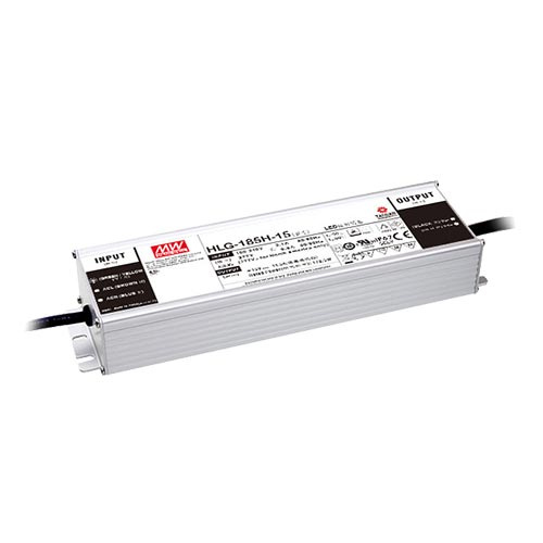Zasilacz Mean Well HLG-185H-15 | 172W 15V 11.5A IP67