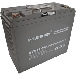 Akumulator AGM-EV Enerblock EVM12-145 12V 145Ah M8