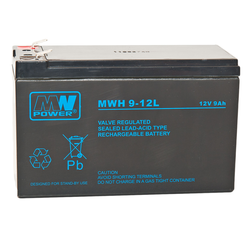 Akumulator AGM MW POWER | MWH 9-12L 12V / 9Ah