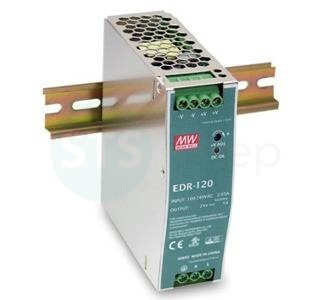 EDR-120-24 zasilacz na szynę DIN 24V 5A 120W Mean Well