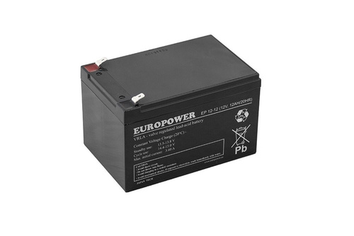 Akumulator AGM Europower | EP 12-12 12V / 12Ah