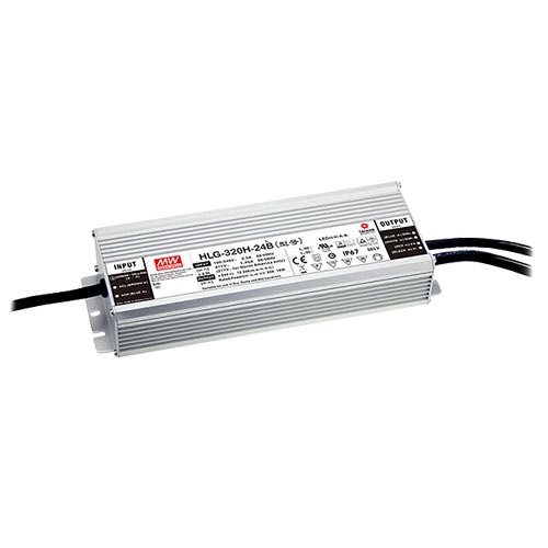 Zasilacz Mean Well HLG-320H-20B | 300W 20V 15A IP67 1~10VDC PWM