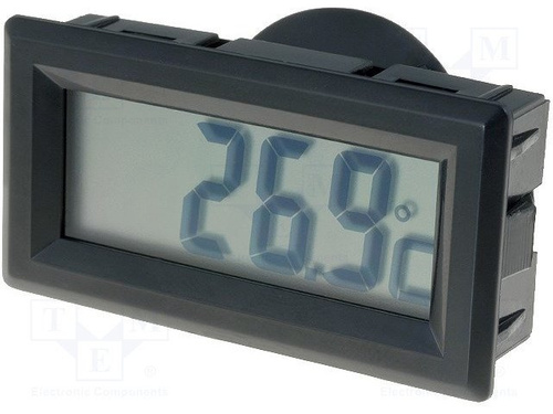 Panelowy miernik temperatury -50 ~ 70°C LCD