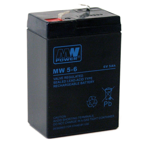 Akumulator AGM MW POWER | MW 5-6 6V / 5Ah