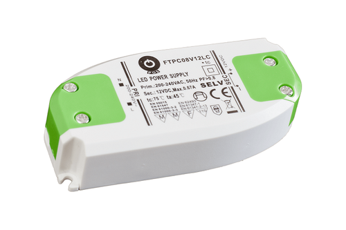 Zasilacz LED POS FTPC8V12 | 12V 0.6A 8W