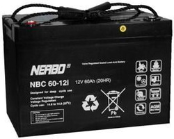 Akumulator NERBO NBC 60-12i 60Ah 12V