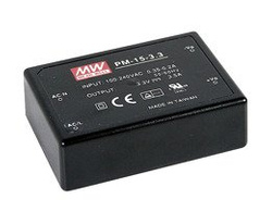 Zasilacz medyczny do wlutowania Mean Well PM-15-12 | 15W 12V 1.2A