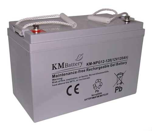 Akumulator żelowy KM Battery KM-NPG120 12V 120Ah