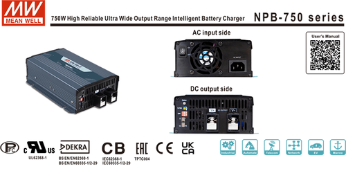 NPB-750-24 ładowarka 750W 28.8V 22.5A Mean Well