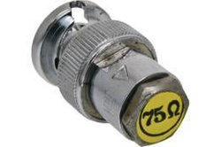 BNC 75 ohm wtyk, terminator  ,4 GHz