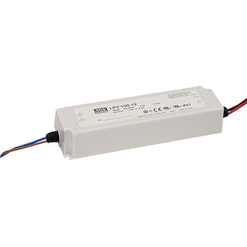 Zasilacz LED Mean Well LPV-100-5 | 5V 12A 60W IP67