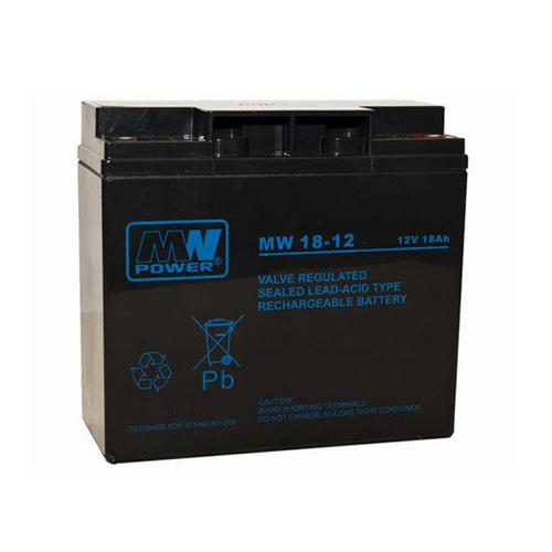 Akumulator VRLA AGM MW POWER MWP 18-12 12V 18Ah M5