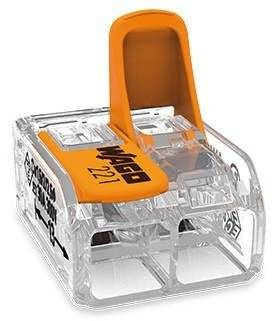 Szybkozłączka Wago Compact 2x0.5-6mm 2-przewodowa