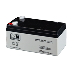 Akumulator AGM MW POWER | MWS 3.4-12 12V / 3.4Ah