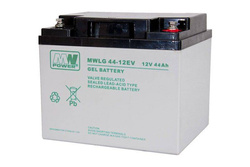 Akumulator GEL MW POWER MWLG 44-12EV | 12V 44Ah Śruba M6