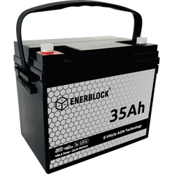 Akumulator AGM-EV Enerblock EVM12-35 12V 35Ah M6