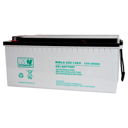 Akumulator GEL VRLA MW POWER MWLG 200-12EV 12V 200Ah M8