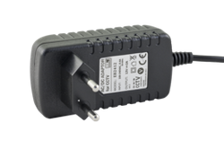 Zasilacz wtyczkowy MW POWER EB2412 | 24W 12V DC 2A