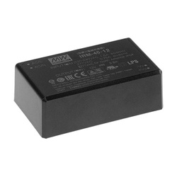 IRM-45-15 zasilacz AC/DC 45W, 15V, 3A, miniaturowy moduł do PCB (THT)