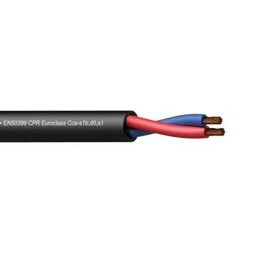 CLS240-CCA/1 kabel głośnikowy 2x4 mm², 100m, LSZH, CPR Cca, EN50399, PROCAB