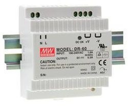 Zasilacz na szynę DIN Mean Well DR-60-24 | 24V 2,5A 60W