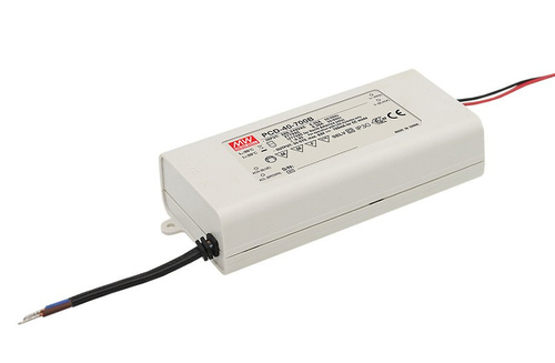 Zasilacz prądowy Mean Well PCD-40-350B 38W 350mA 70 ~ 108V