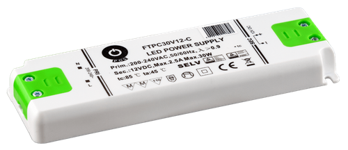 Zasilacz LED POS FTPC30V12-C | 12V 2.5A 30W