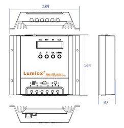 Regulator ładowania MAX50-EU 50A 12/24V