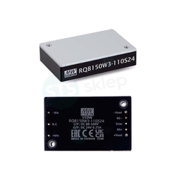 RQB150W3-110S48 przetwornica kolejowa DC/DC 150W 48V moduł Mean Well