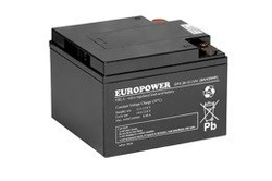 Akumulator AGM Europower | EPS 28-12 12V / 28Ah