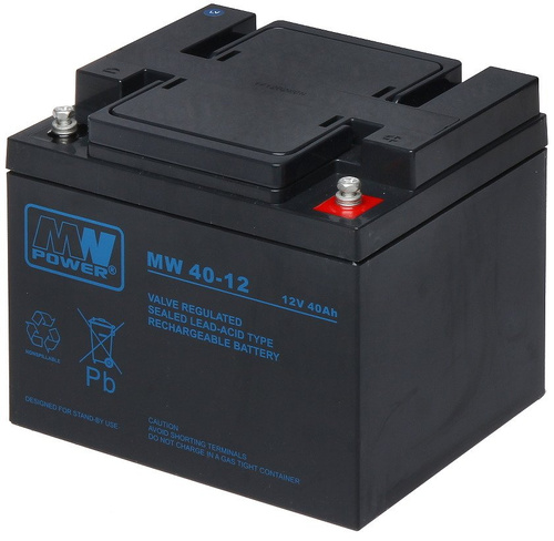Akumulator AGM MW POWER | MW 40-12 / 12V / 40Ah
