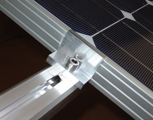 Uchwyt panela boczny BUF40 50x40 mm