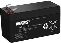 Akumulator NERBO NB 1.3-12 1.3Ah 12V