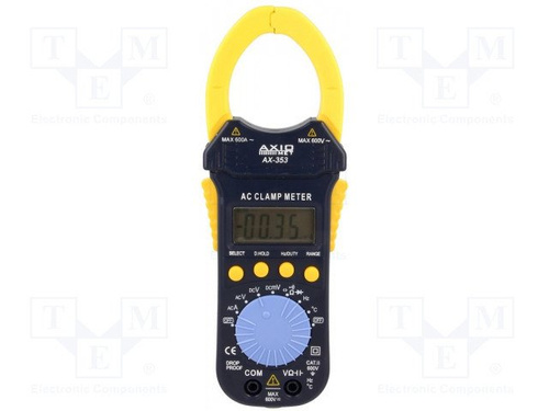 Cyfrowy miernik cęgowy AC