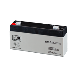 Akumulator AGM MW POWER | MWS 3.4-6 - 6V / 3.4Ah