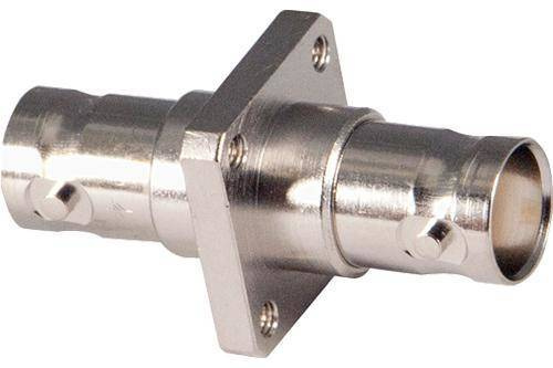 Adapter BNC-f/f kołnierzowy 75 Ohm, HDTV
