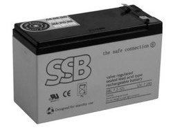 Akumulator AGM SSB SBL 7.2-12L 12V 7.2Ah T2