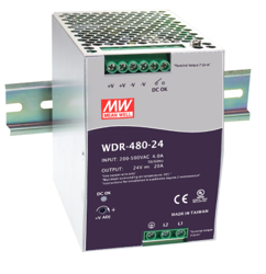 ZASILACZ DIN MEAN WELL WDR-480-48 48V/10A 480W