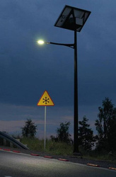 Gotowy zestaw #23N | LAMPA SOLARNA LED 40W | SŁUP 5M | PANELE FOTOWOLTAICZNE