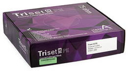 Kabel koncentryczny 75 Ω typu RG6 -TRISET-113 1,13/4,8/6,8 klasa A, zewnętrzny,żelowany izolacja PE w kolorze czarnym, op.100m