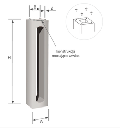 Fundament prefabrykowany do słupów