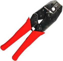 Zaciskarka złącz koncentrycznych na kabel typu RG8/213/LL400