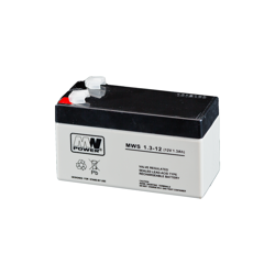 Akumulator AGM MW POWER | MWS 1.3-12 12V / 1.3Ah