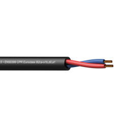 PROCAB CLS215-B2CA/3 kabel głośnikowy 2x1,5 mm², powłoka LS0H, CPR B2ca 300m