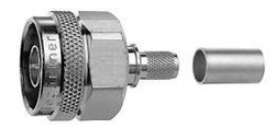 N wtyk zagniatany na kable typu RG-213/U