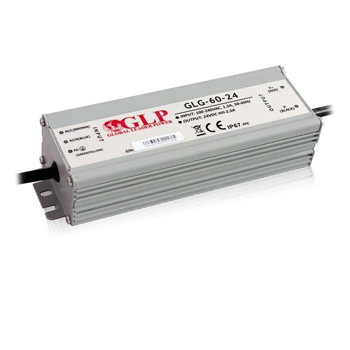 Zasilacz LED GLG-60-24 | 24V 2.5A 60W IP67
